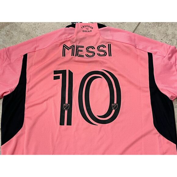 ADIDAS INTER MIAMI CF 24/25 MESSI HOME AUTHENTIC JERSEY #JE9742 $180 Sz XL NWT! - Picture 11 of 15
